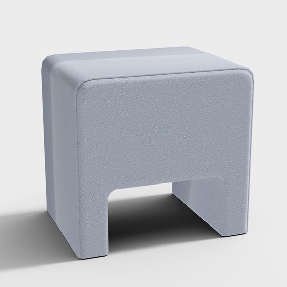 Urban Cube Stool 3D model