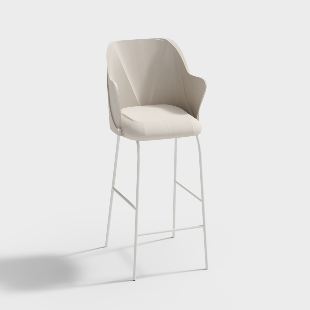 Viccarbe Seating Stool Aleta Bar