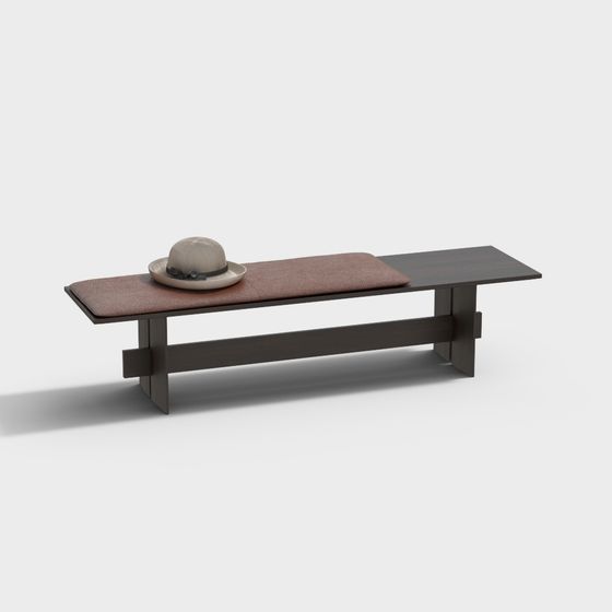 Urban Relaxation Bench 3D model