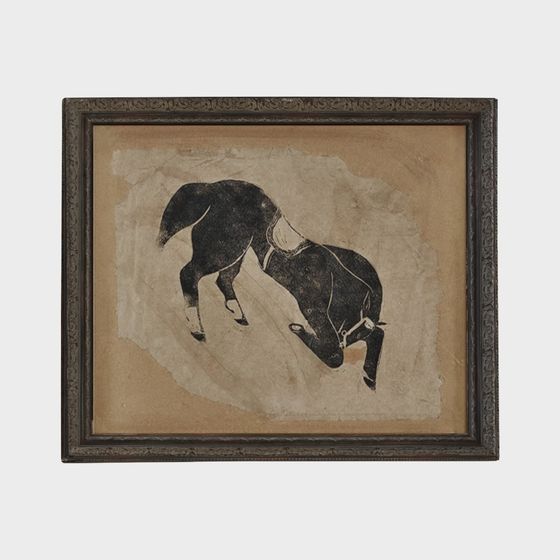 Tranh trang trí phòng ngủ cổ điển Wabi-sabi