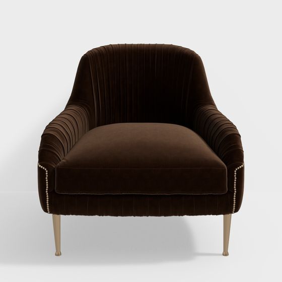 Stylish Low-Poly Sofa 3D model for Modern Homes