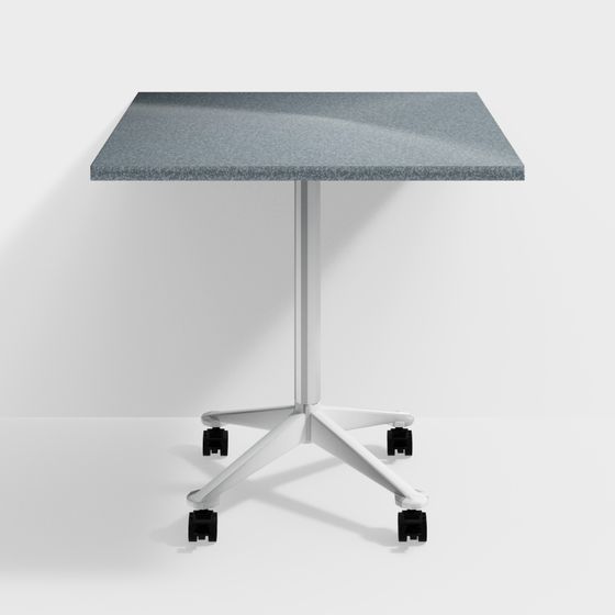 Modern Mobile Office Desk 3D model