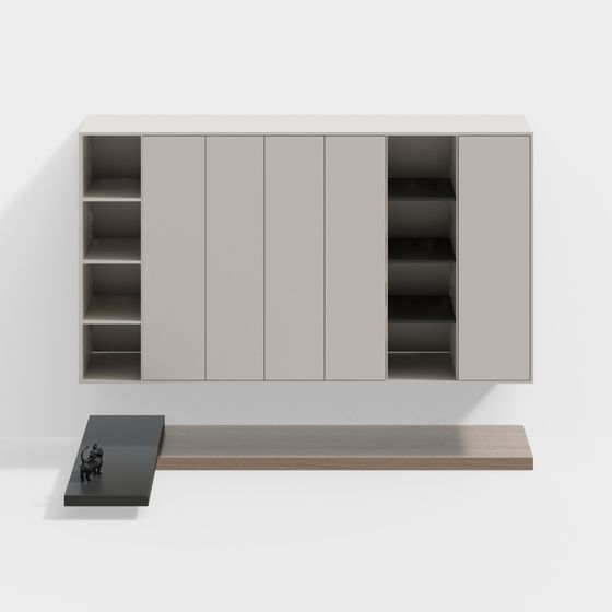 City Window Cabinet 3D model for Creative Projects