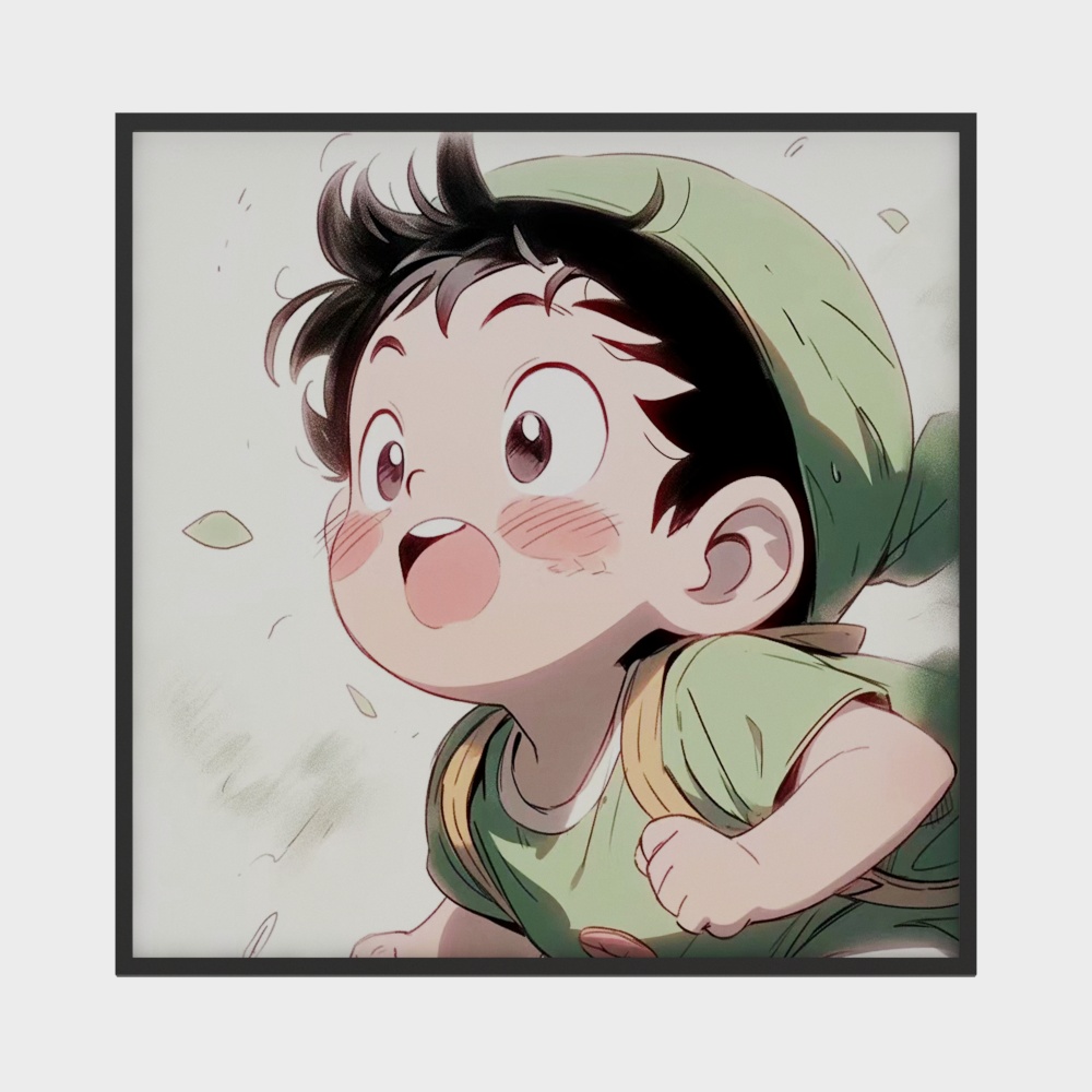 Forest Explorer 3D Model - Vibrant Low Poly Character