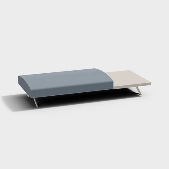 Streamlined Sofa 3D model