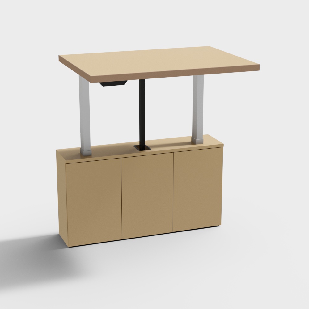 Steelcase AM 데스킹 높이 조절 가능한 스튜디오 월엠