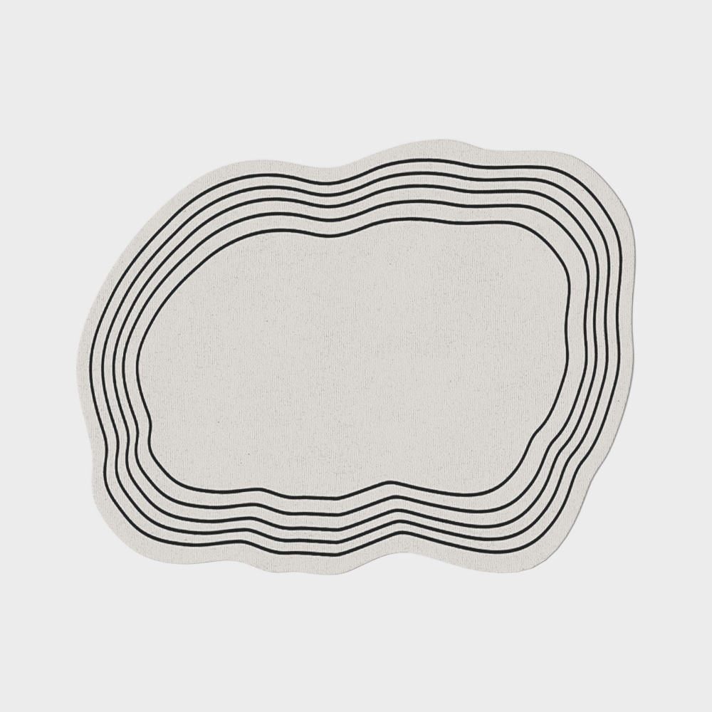 Waves Carpet 3D model