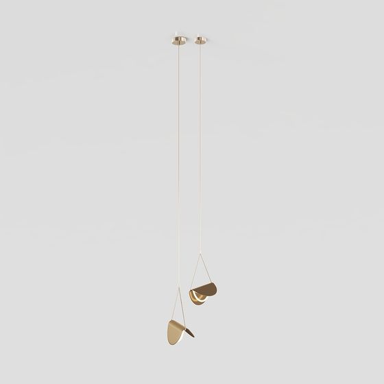 Suspended Light Wings 3D model