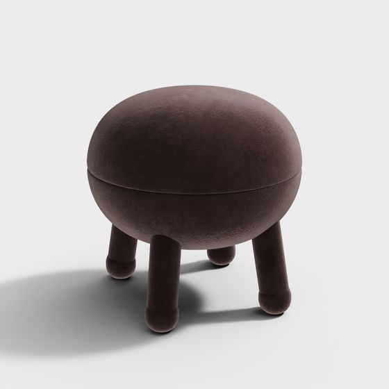 Ghế tròn vải phòng ngủ hiện đại