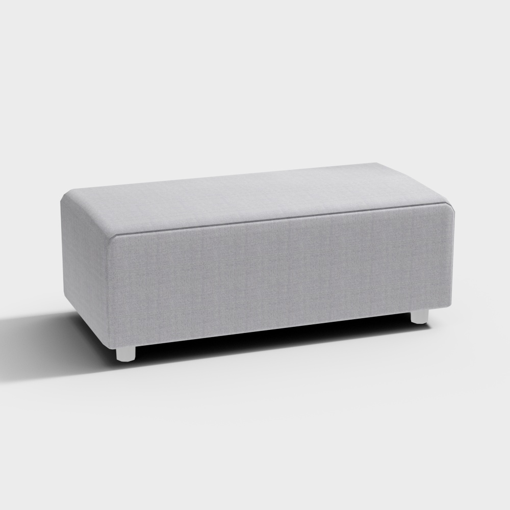 Urban Comfort Ottoman 3D model