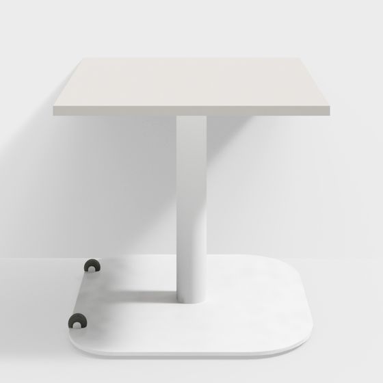 Stylish Mobile Desk 3D Model for Modern Spaces