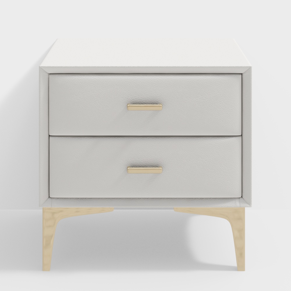 Modern cream style nightstands