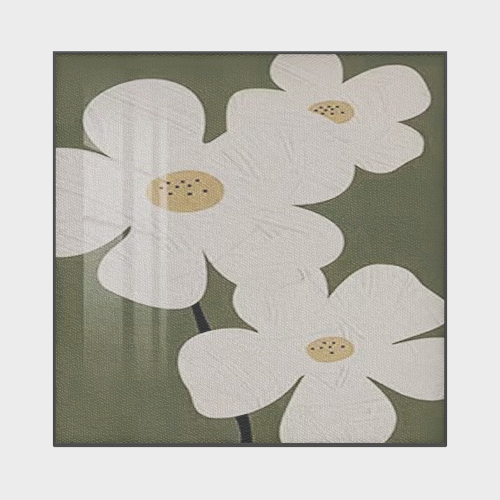 Spring Bloom 3D Model – Low Poly Flower Design