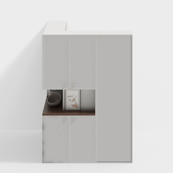 Urban Storage Cabinet 3D model