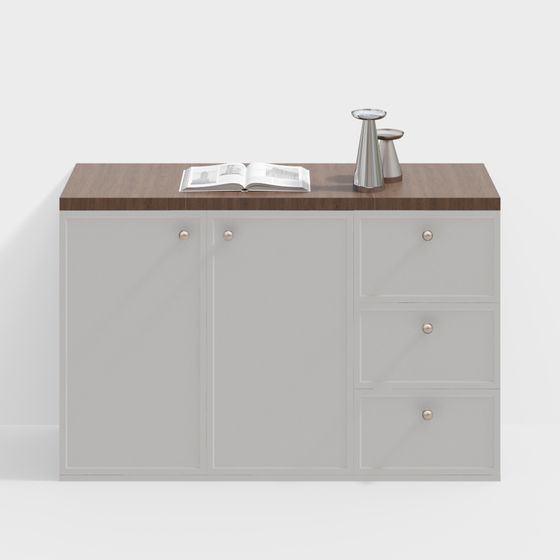 Urban Study Cabinet 3D model