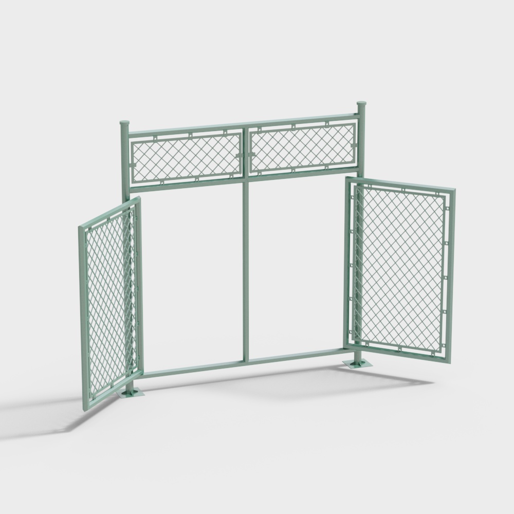 Bloqueo de campo de fútbol _Bajo Seine_ fuera de la puerta