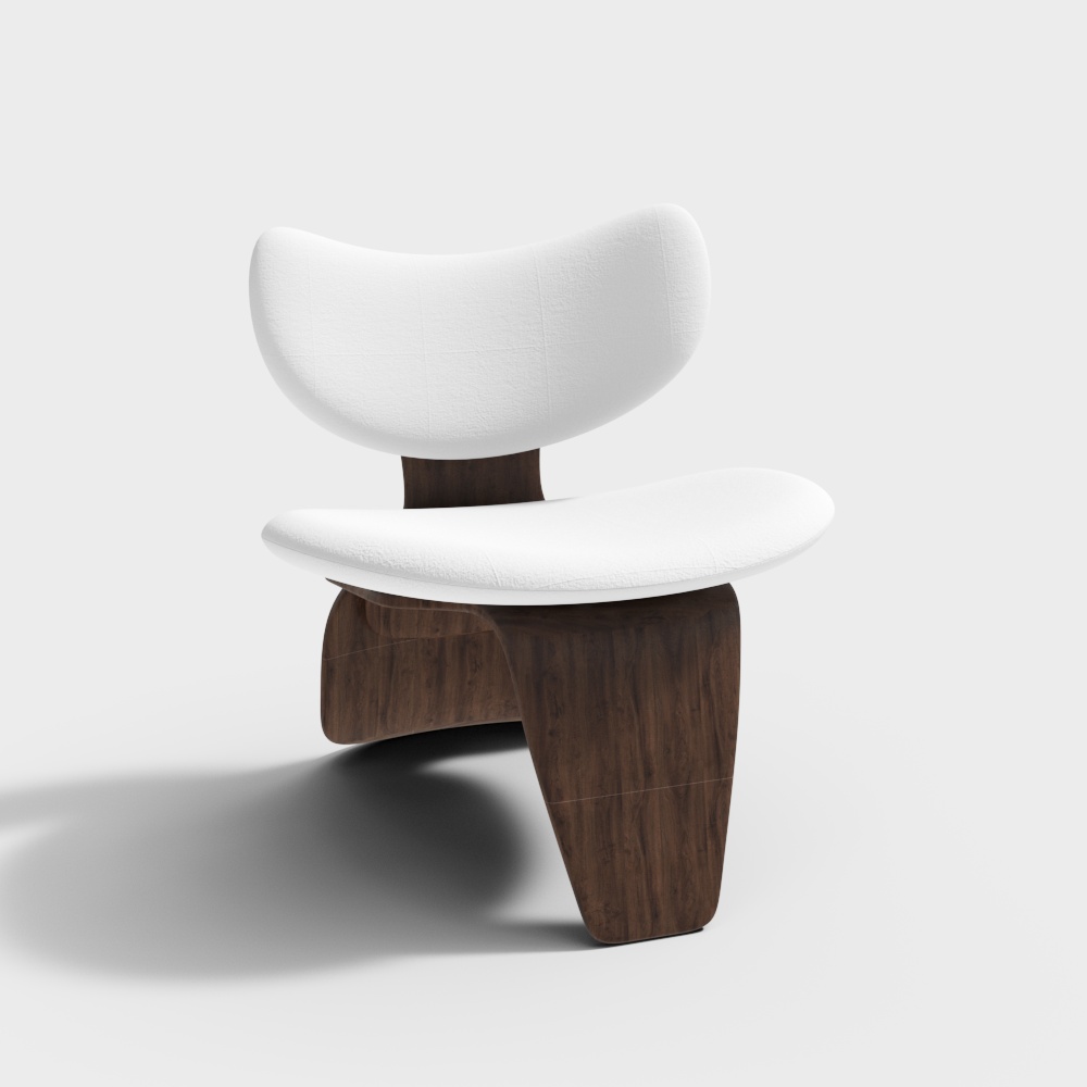 Modern antique living room lounge chair