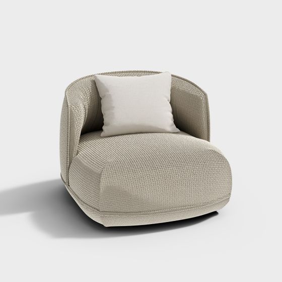 Cozy Lounge Chair 3D model
