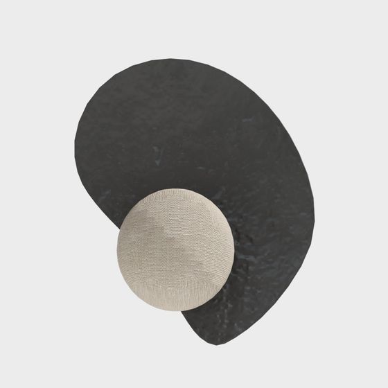 Stylish Abstract Disk 3D model for Various Creative Uses