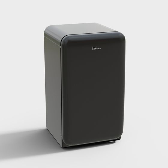 Minimalist Modern Refrigerator 3D model