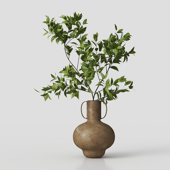 Natural Harmony Vase 3D model