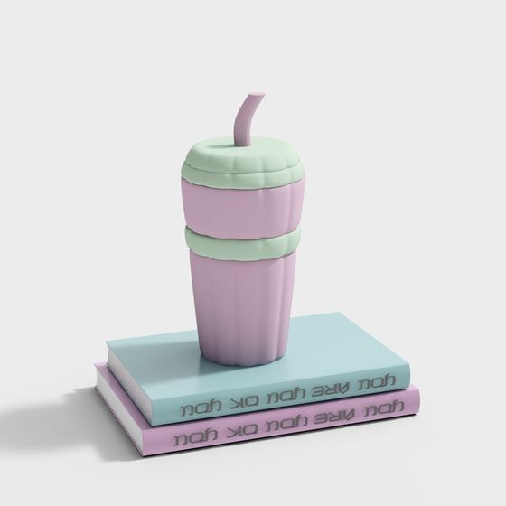 Cozy Sipper 3D model for Comfortable Spaces