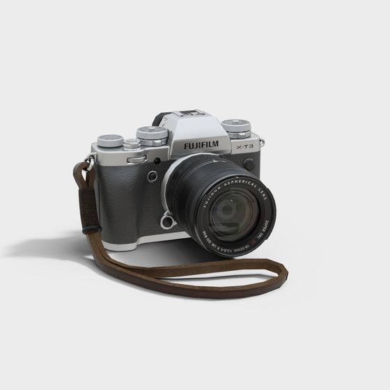 Fujifilm X-T3 Camera 3D model