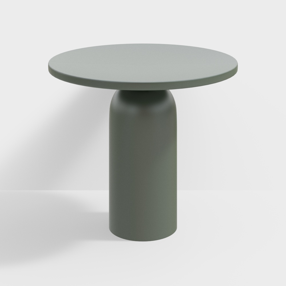 Modèle crème avec des bords verts