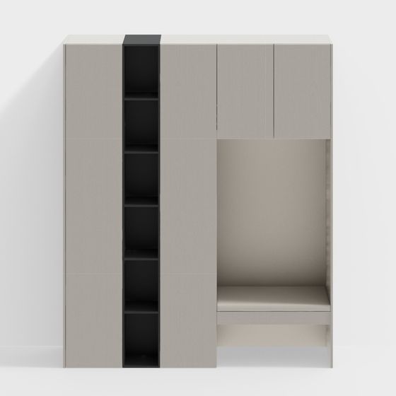 Urban Storage Cabinet 3D model