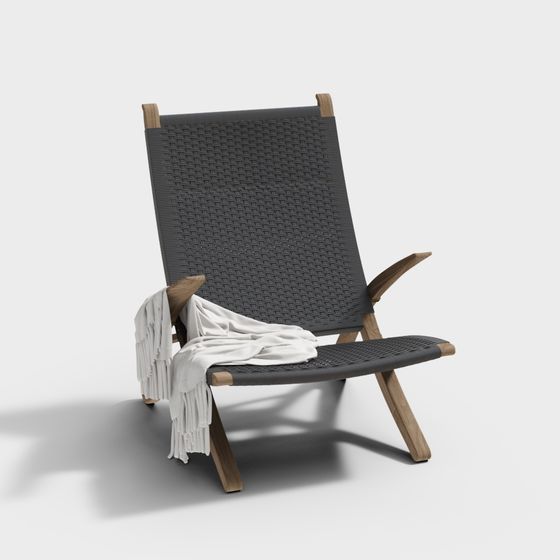 Cozy Lounge Chair 3D model