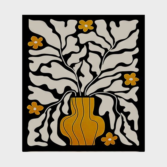 Tranh Trang Trí Phòng Khách Cổ Điển Wabi-Sabi