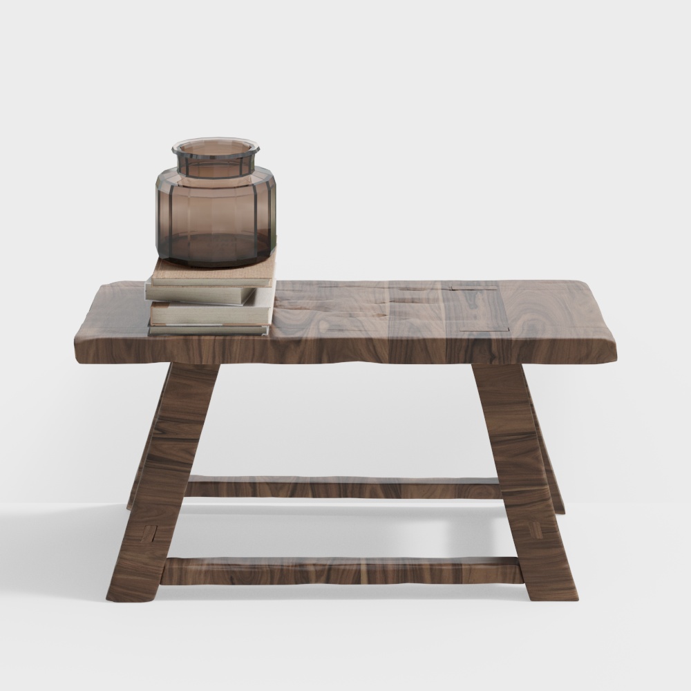 Wabi-sabi in the old style living room edge