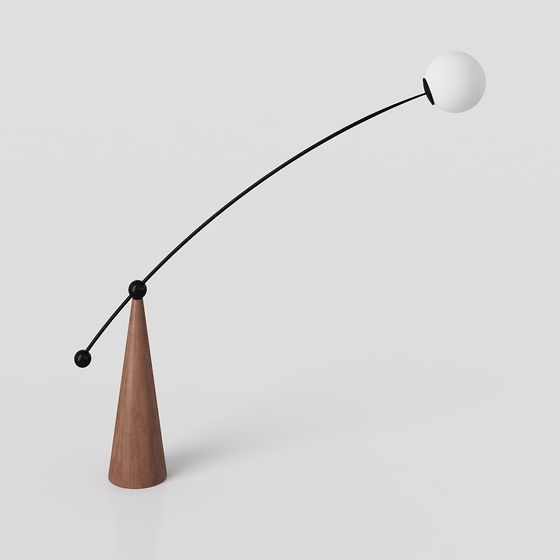 Unique 3D Model Lighting Fixture