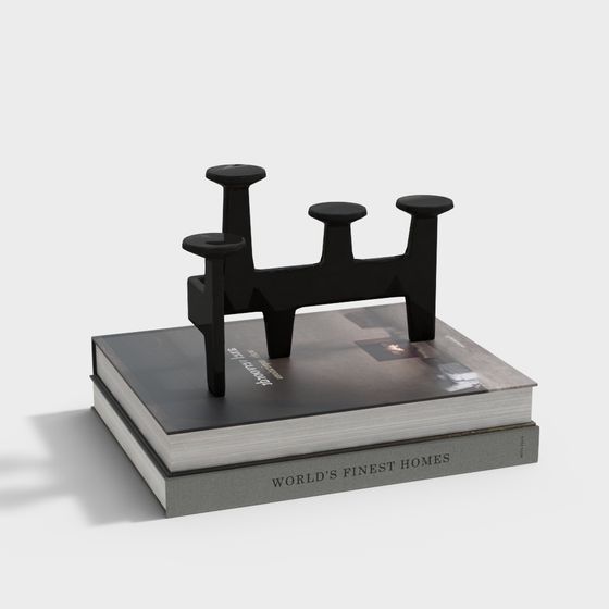 Minimalist Stool 3D model for Modern Design