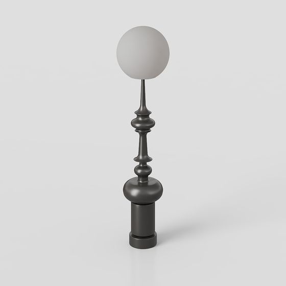 Unique 3D Model Street Lamp for Urban Aesthetics