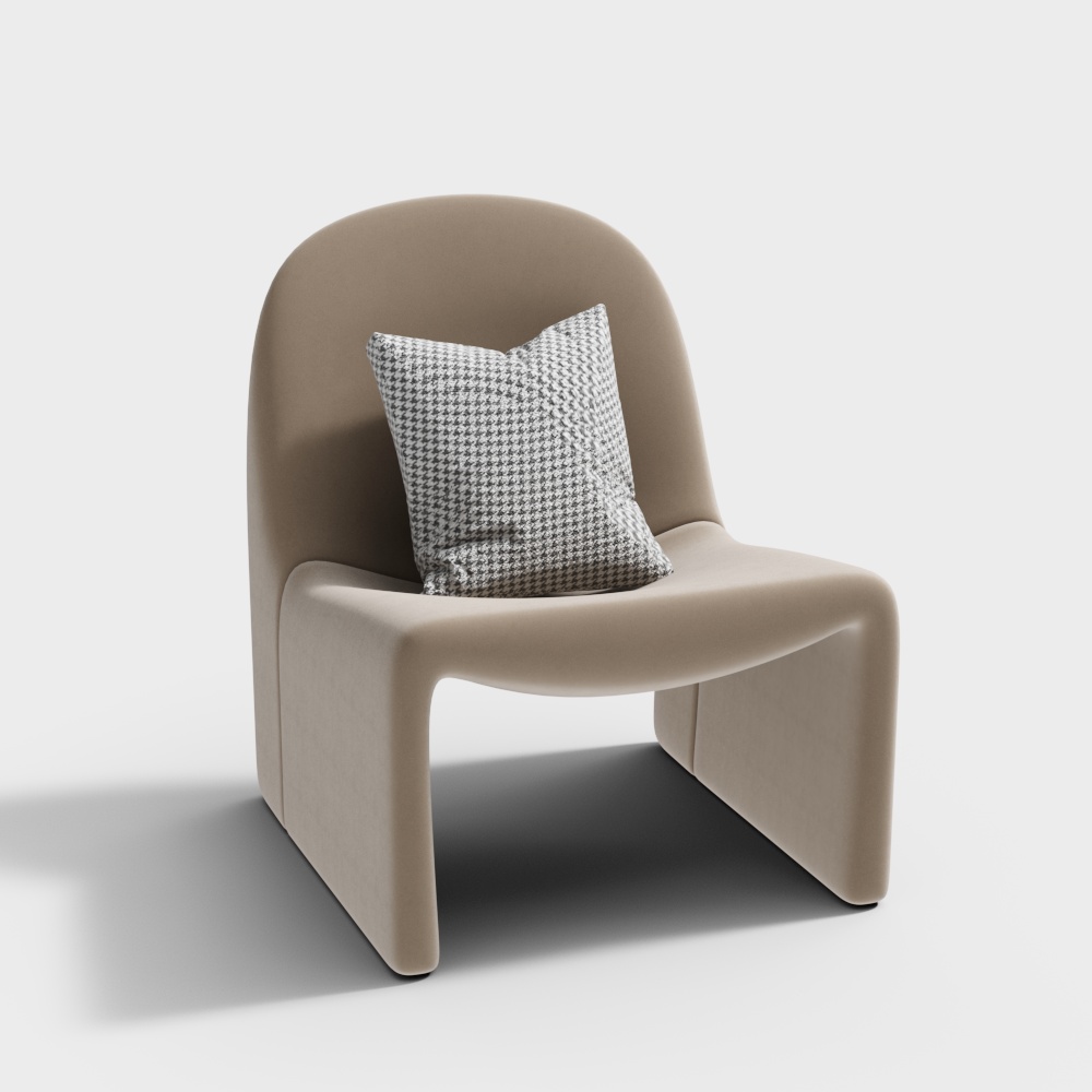 Chaise longue simple et moderne