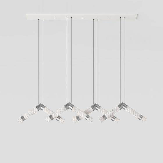 Unique Low-Polygon Hanging Lamp 3D model