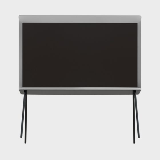 Modern Low-Poly TV Cabinet 3D model
