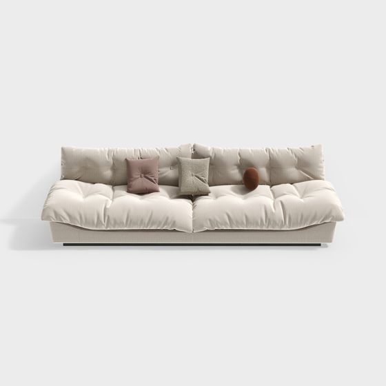 Urban Comfort Sofa 3D model