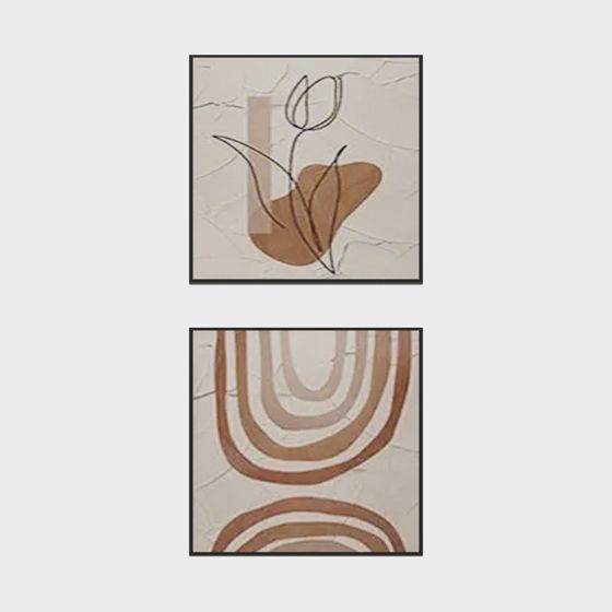 Abstract Floral Puzzle 3D model for Creative Designs