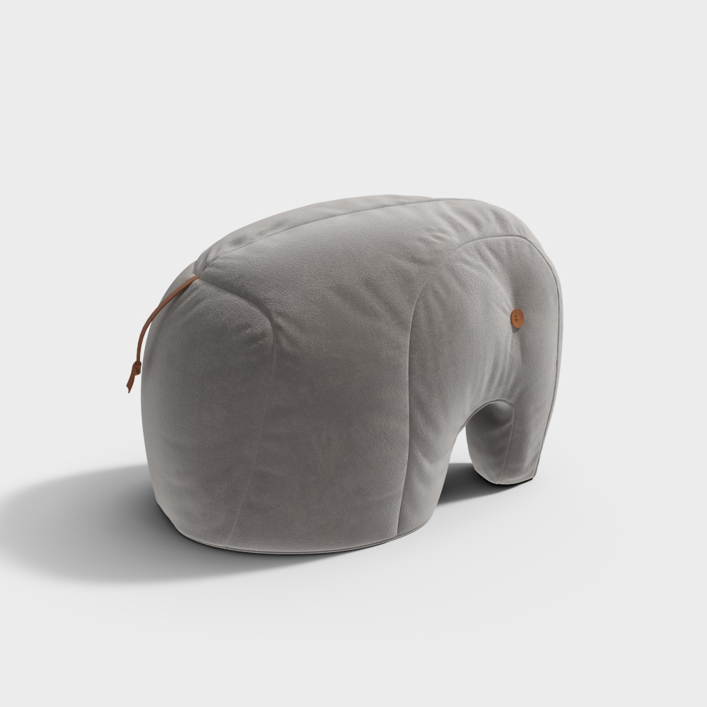Elephant Pillow 3D model