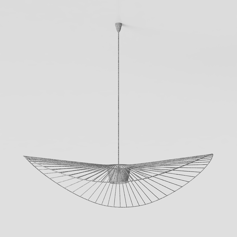 Modern living room iron chandelier