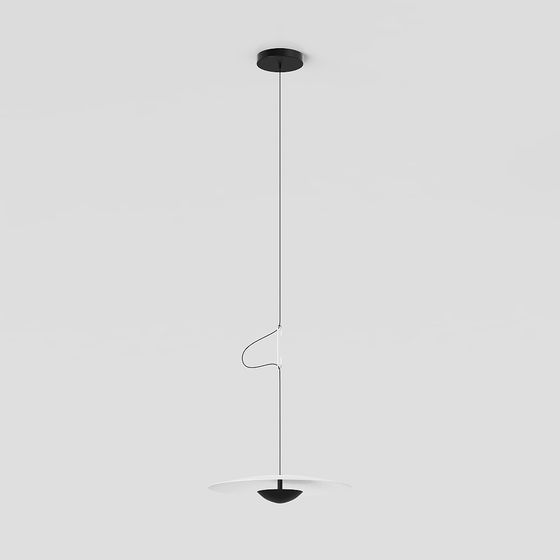 Modern Low-Poly Chandelier 3D model