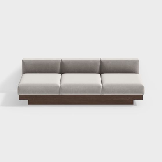 Urban Comfort 3D Model Sofa