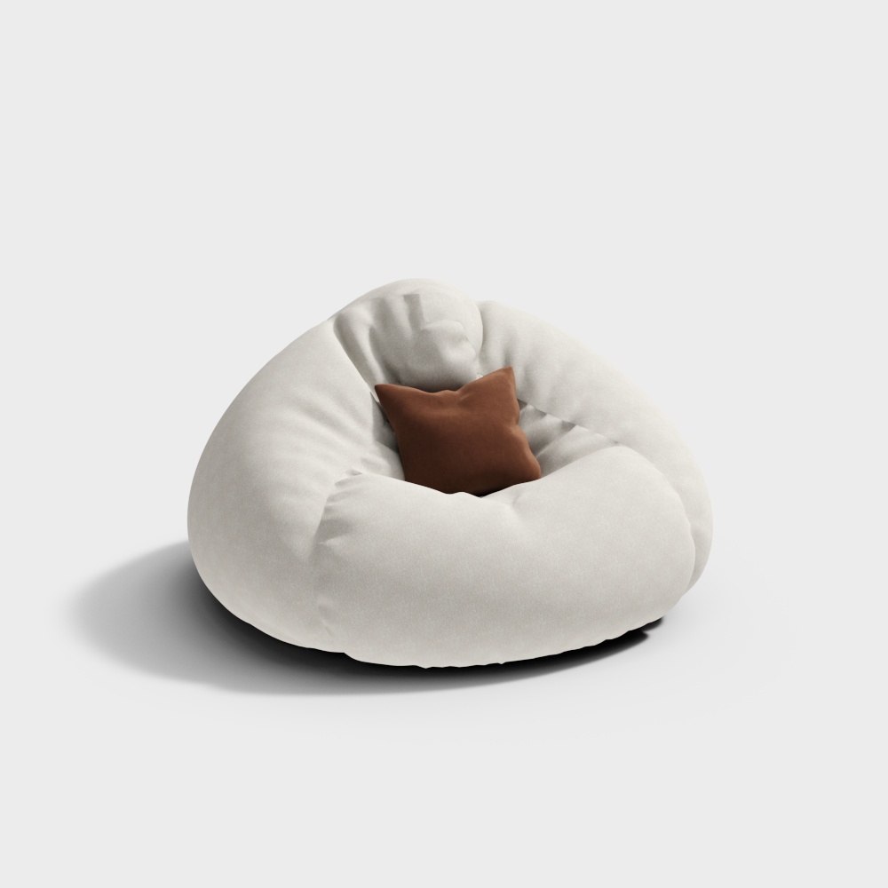 Modern cream style living room lazy sofa