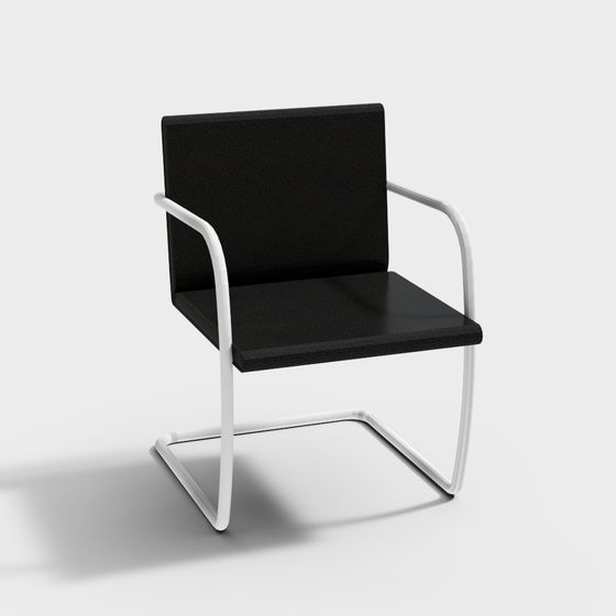 Stylish Urban Lounge Chair 3D model