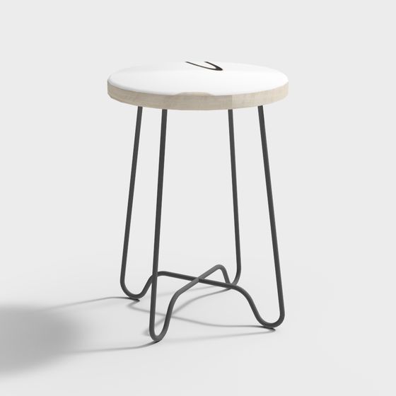 Minimalist Side Table 3D model