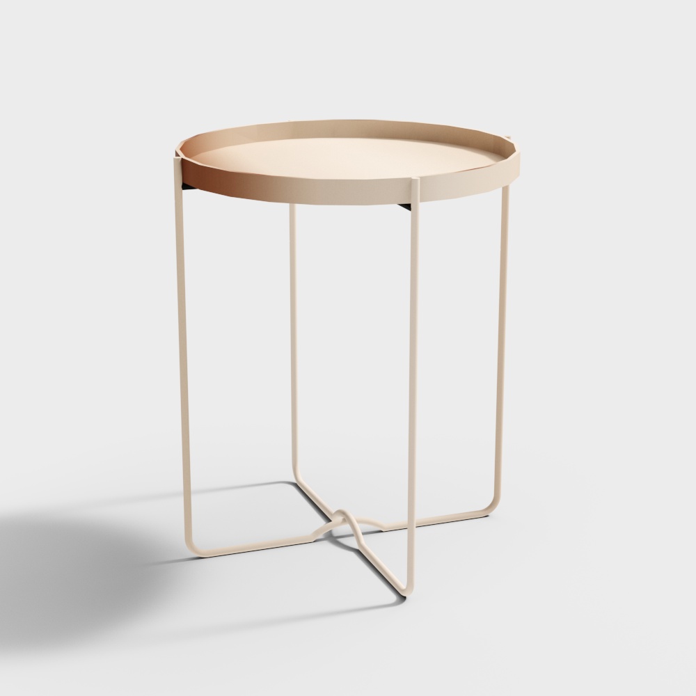 Modern wrought iron stool