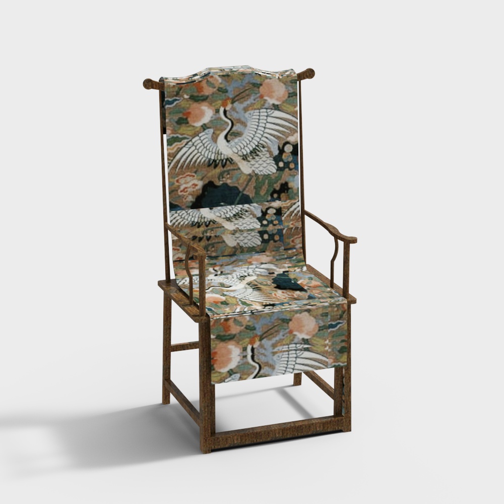 Chinese official hat chair7