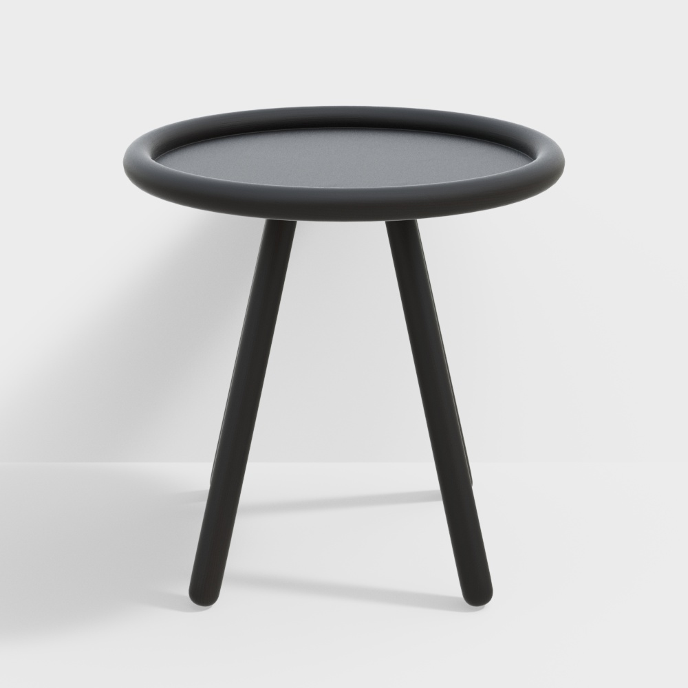 SC140 Carbon Black side table